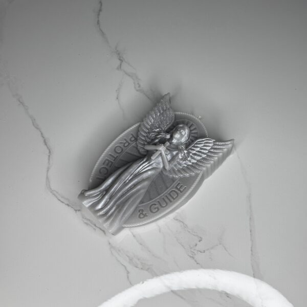 شمع فرشته نگهبان Silver - تصویر 1
