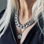 گردنبند استیل مدل الیزابت - تصویر 2